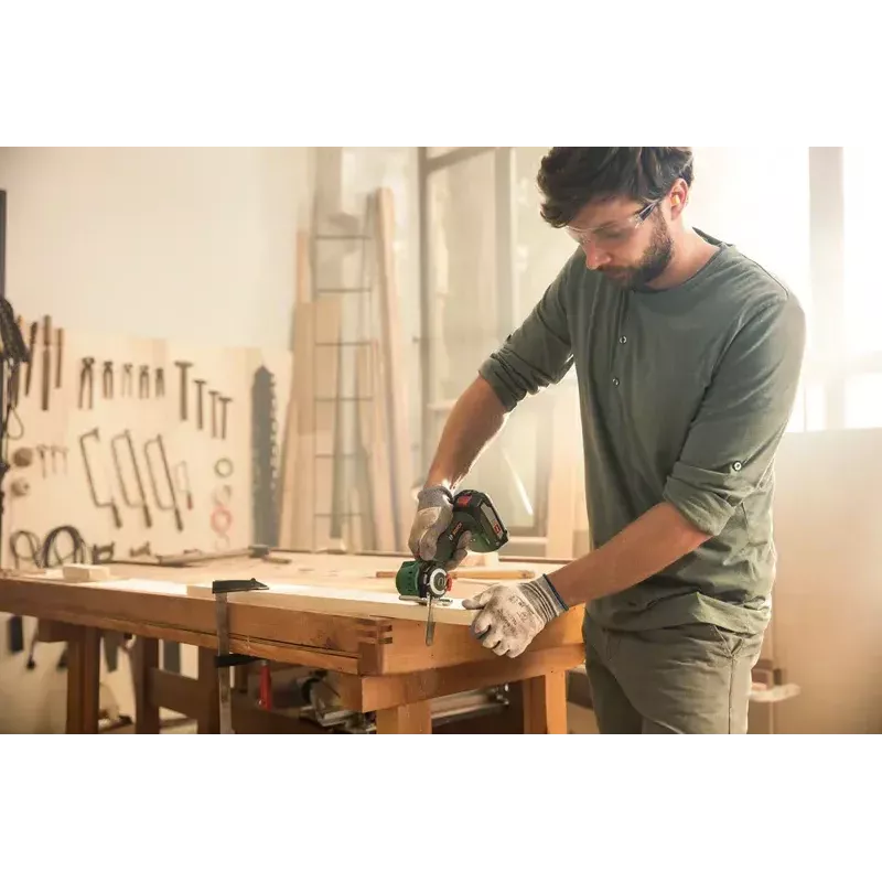 Bosch AdvancedCut 18 7000 RPM musta, vihreä, punainen, hopea