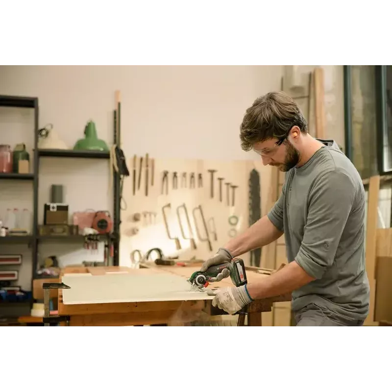 Bosch AdvancedCut 18 7000 RPM musta, vihreä, punainen, hopea