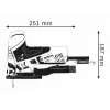 Bosch GST 90 E Professional 060158G000 pistosaha, 650 W, kotelolla, sininen/musta