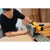 DeWALT DWS520KTR-QS upotussaha, setti, 1300 W, 165 mm, ohjainkiskolla, T STAK-Box VI, keltainen/musta