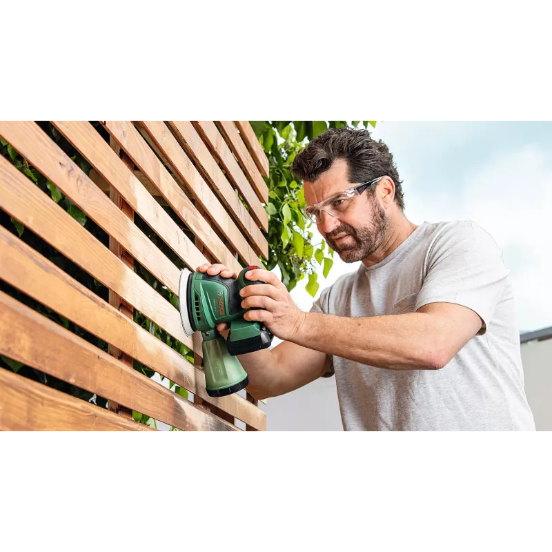 Bosch EasyOrbit 18V-10 (runko), epäkeskohiomakone, musta, vihreä, muovi, Saksa, 23000 kierr./min, 1 mm