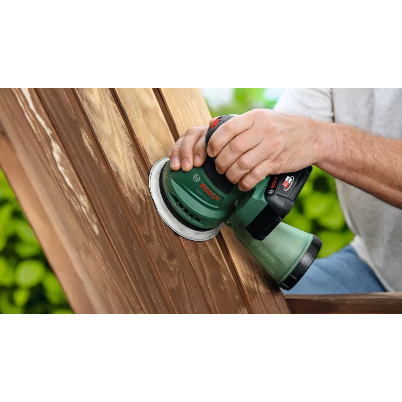 Bosch EasyOrbit 18V-10 (runko), epäkeskohiomakone, musta, vihreä, muovi, Saksa, 23000 kierr./min, 1 mm