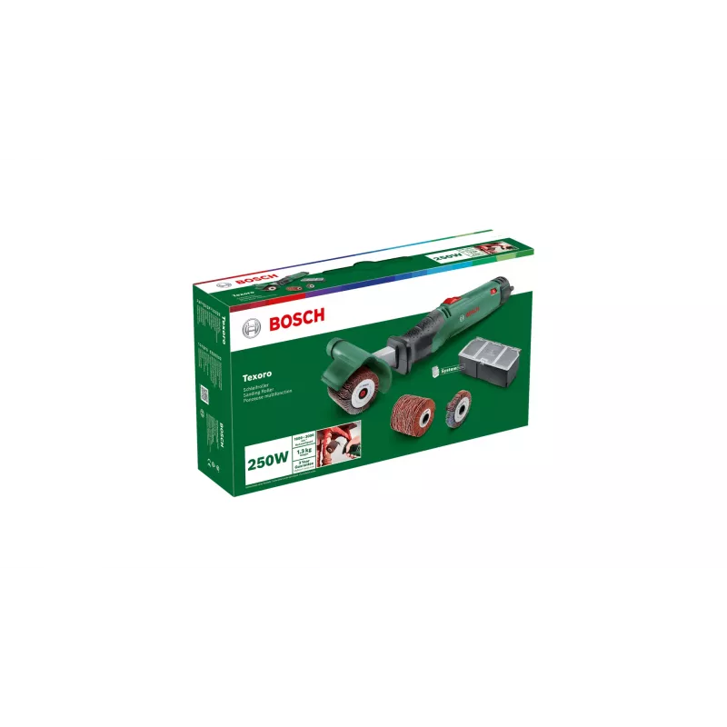 Bosch Texoro hiomatela 3000 kierr./min musta, vihreä, harmaa 250 W