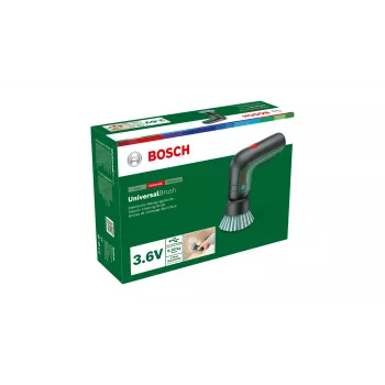 Bosch UniversalBrush (integroitu) akkukäyttöinen 3,6V harja, musta, IPX5, paristo, litiumioni (Li-Ion), 1500 mAh, 3,6 V