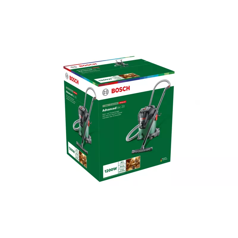 Bosch AdvancedVac 20 300 AW 20 L musta, vihreä