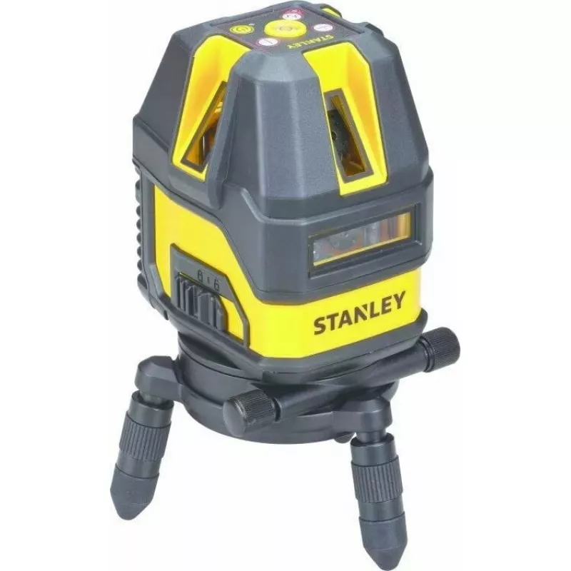 STANLEY Multi-Line STHT77514-1 laservaaitustyökalu — punainen laser, 4 pysty- ja 1 vaakaviiva