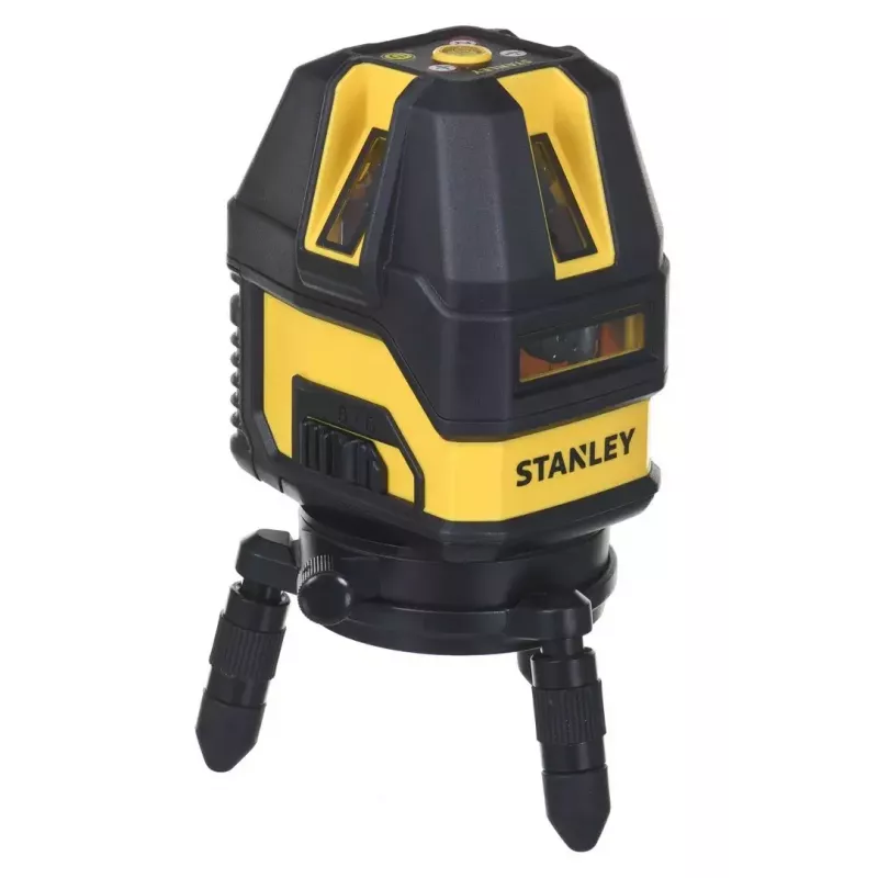 STANLEY Multi-Line STHT77514-1 laservaaitustyökalu — punainen laser, 4 pysty- ja 1 vaakaviiva