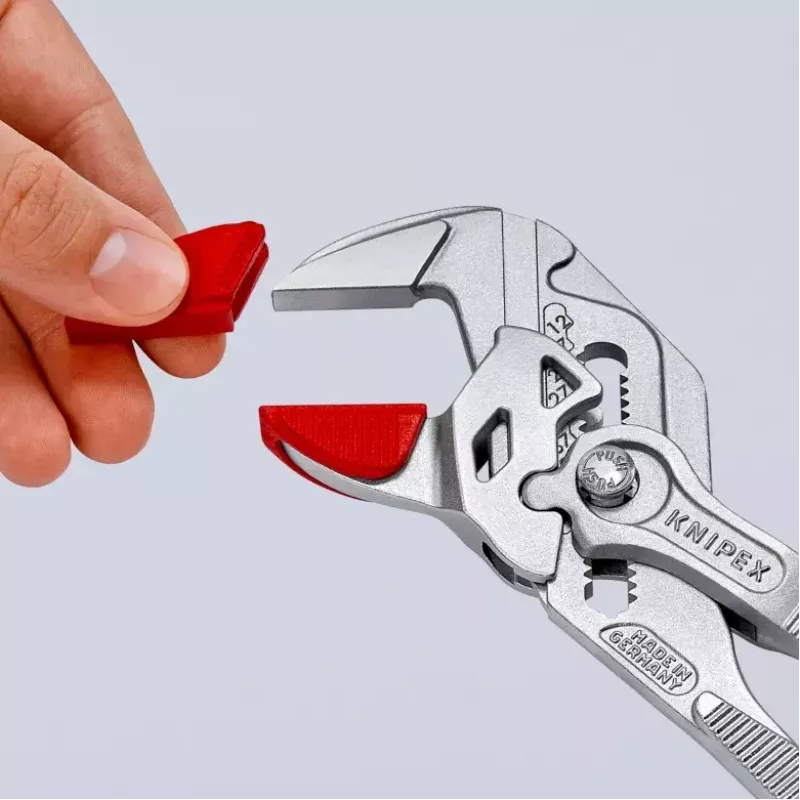Varaosa putkipihteihin Knipex 86 09 250 V01 punainen muovi 6 kpl