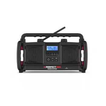 Kannettava radio Perfectpro Workstation Digital DAB FM 20W