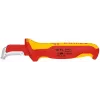 Kiinteä veitsi Knipex 009855 metallinen punainen keltainen