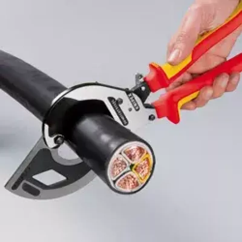 Knipex 95 36 320 kaapelinleikkuri, 320 mm, mustattu