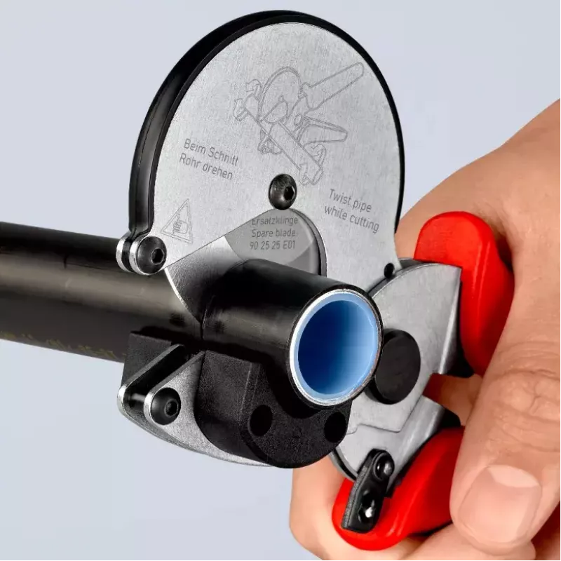 Knipex 90 25 25 putkileikkuri komposiitti- ja muoviputkille