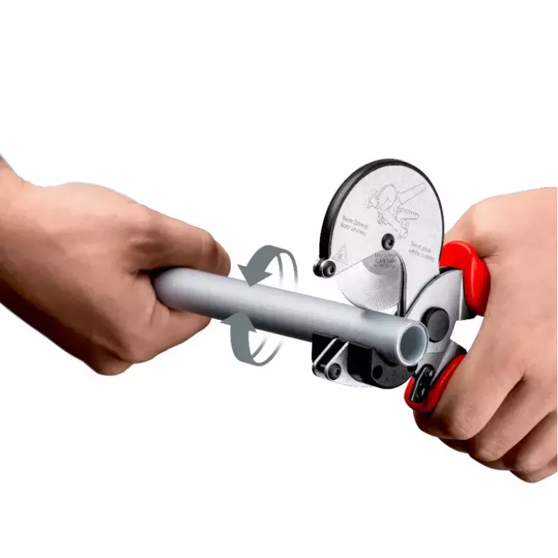 Knipex 90 25 25 putkileikkuri komposiitti- ja muoviputkille