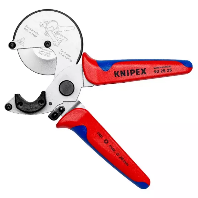 Knipex 90 25 25 putkileikkuri komposiitti- ja muoviputkille