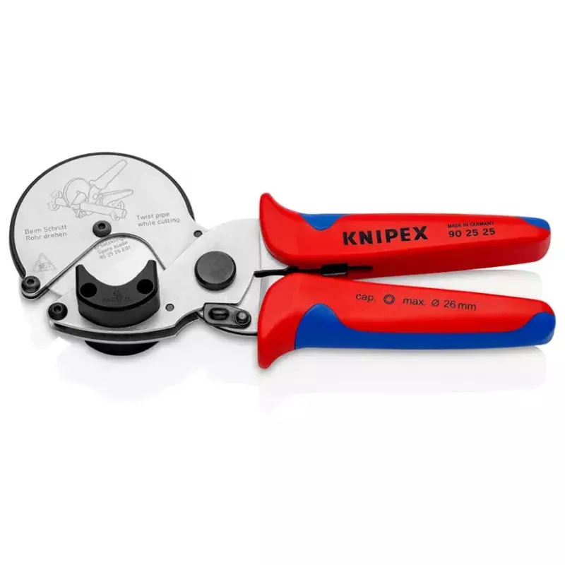 Knipex 90 25 25 putkileikkuri komposiitti- ja muoviputkille
