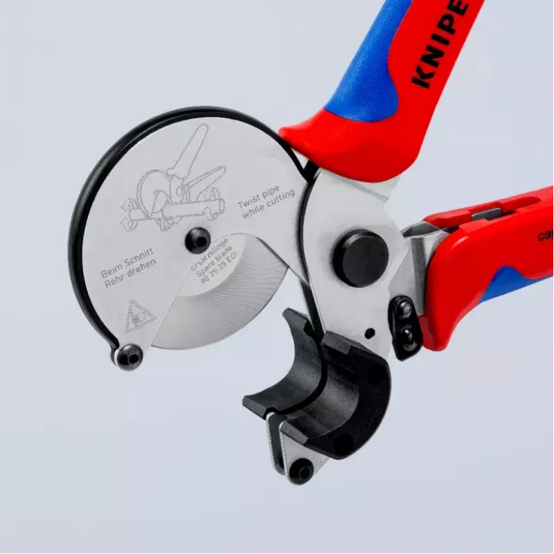 Knipex 90 25 25 putkileikkuri komposiitti- ja muoviputkille