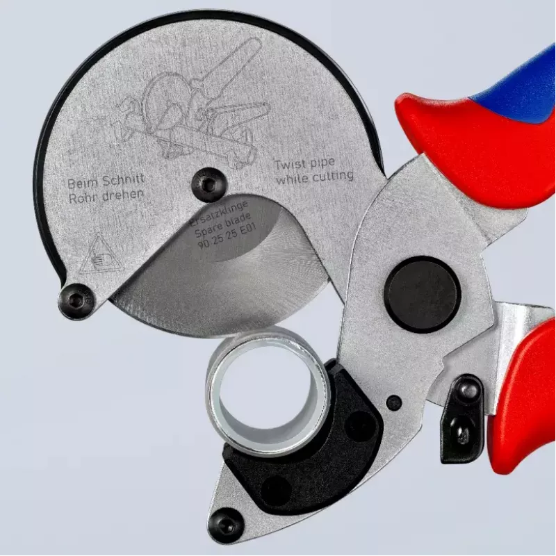 Knipex 90 25 25 putkileikkuri komposiitti- ja muoviputkille