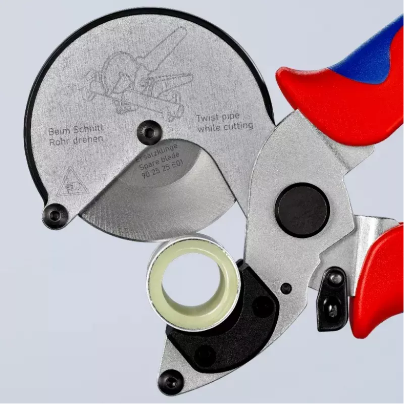 Knipex 90 25 25 putkileikkuri komposiitti- ja muoviputkille