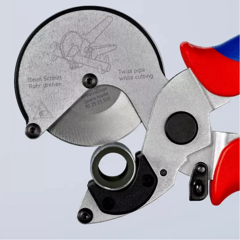 Knipex 90 25 25 putkileikkuri komposiitti- ja muoviputkille