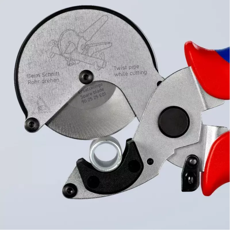 Knipex 90 25 25 putkileikkuri komposiitti- ja muoviputkille
