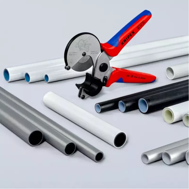 Knipex 90 25 25 putkileikkuri komposiitti- ja muoviputkille