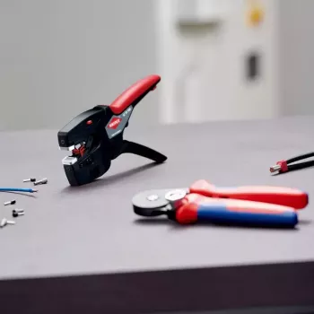 Knipex 12 72 190 pihti teräs muovikahva musta punainen 190 mm