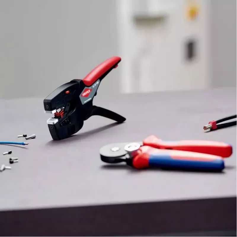 Knipex 12 72 190 pihti teräs muovikahva musta punainen 190 mm