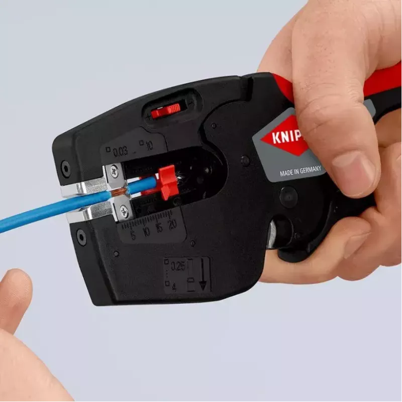 Knipex 12 72 190 pihti teräs muovikahva musta punainen 190 mm