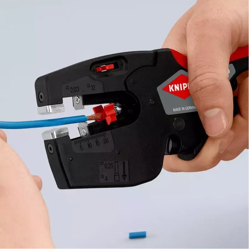 Knipex 12 72 190 pihti teräs muovikahva musta punainen 190 mm