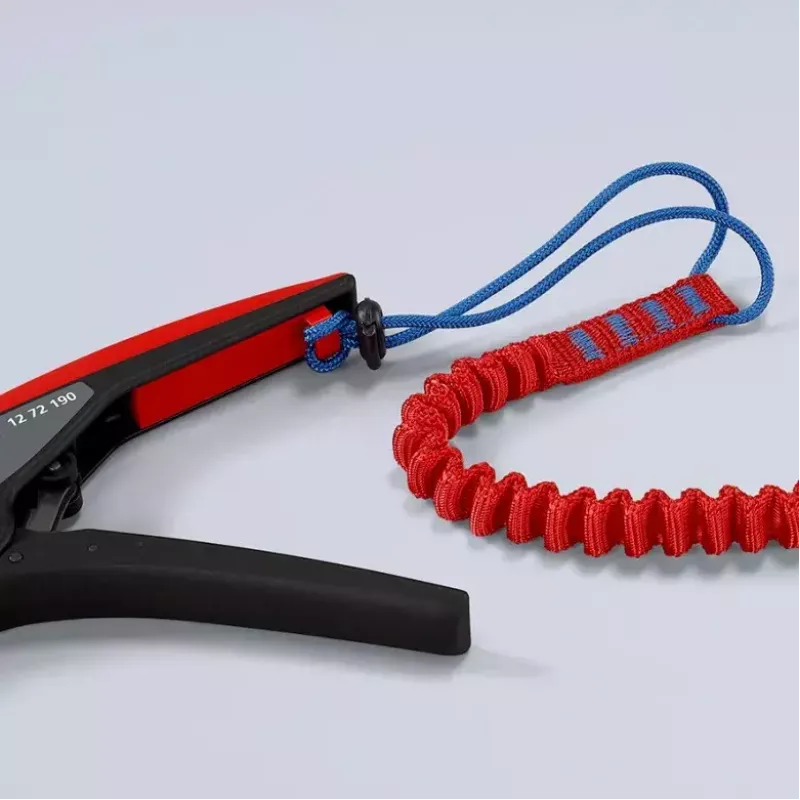 Knipex 12 72 190 pihti teräs muovikahva musta punainen 190 mm