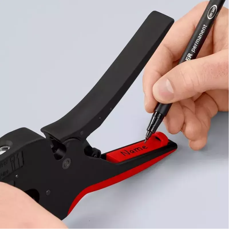 Knipex 12 72 190 pihti teräs muovikahva musta punainen 190 mm