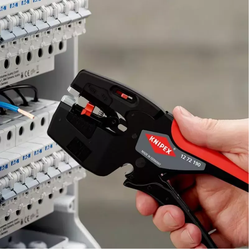 Knipex 12 72 190 pihti teräs muovikahva musta punainen 190 mm