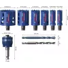 Bosch 2 608 900 446 Expert Tough Material -reikäsahasarja, 9 kpl, 22–68 mm, Power Change Plus -adapterilla