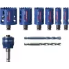 Bosch 2 608 900 446 Expert Tough Material -reikäsahasarja, 9 kpl, 22–68 mm, Power Change Plus -adapterilla
