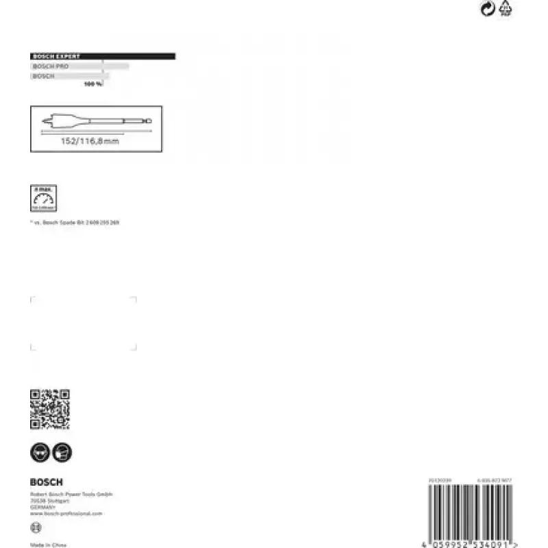 Bosch 2 608 900 336 poranteräsarja tasapora 13 kpl