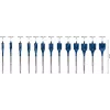 Bosch 2 608 900 336 poranteräsarja tasapora 13 kpl