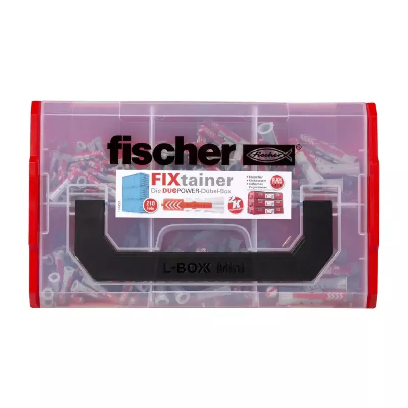 Fischer FIXtainer -kiinnike - DUOPOWER 535968 FISCHER