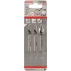 Bosch T 101 AO pistosahanterä hiiliteräksestä (HCS) 3 kpl