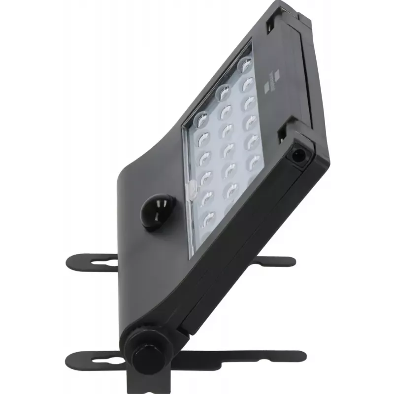Brennenstuhl SOL 1000 Pad 1173740003 aurinkokäyttöinen LED-seinävalonheitin, 2,1 W, musta