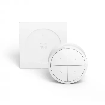 Philips Tap Dial -kytkin, langaton, valkoinen, vapaasti seisova/seinäasennus, IP20, muovi, IP20