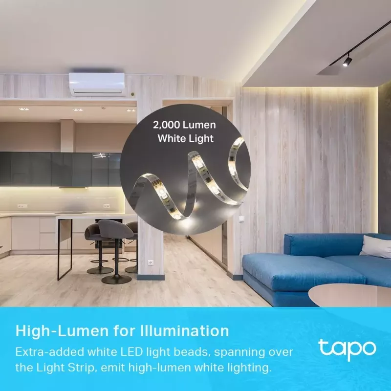 Yleisvalonauha TP-Link Tapo äly-Wi-Fi-valonauha