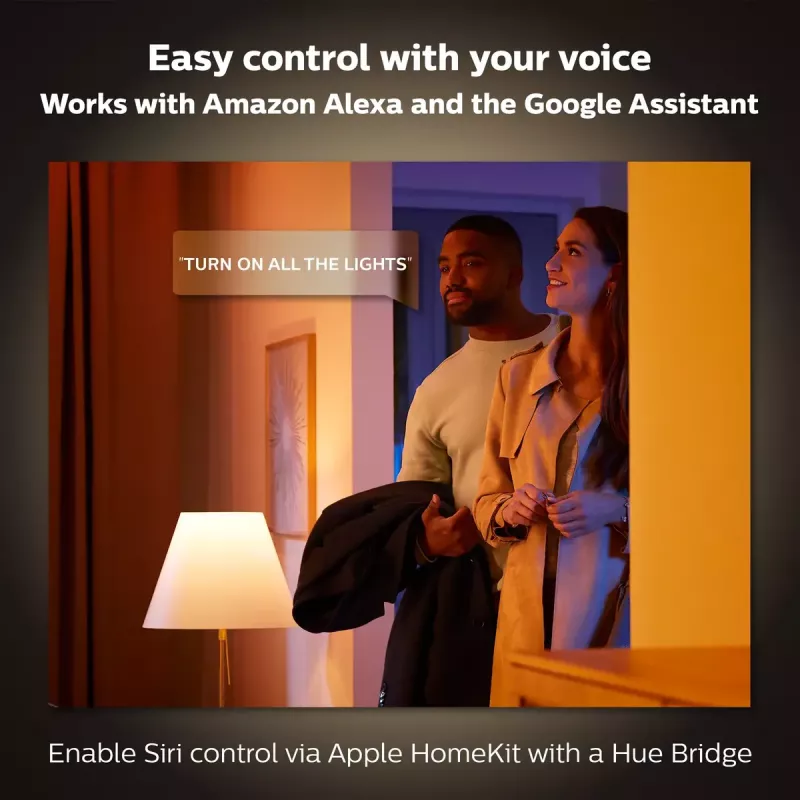 Älylamppu Philips Hue White Ambiance kynttilä E14, 5,2 W, Bluetooth/Zigbee, 39×39×117 mm