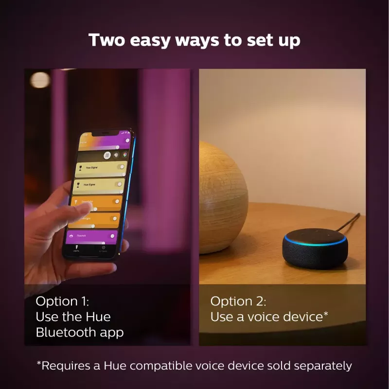 Älylamppu Philips Hue White and colour ambience Candle E14, Bluetooth/Zigbee, 5,3 W (2 kpl:n pakkaus)