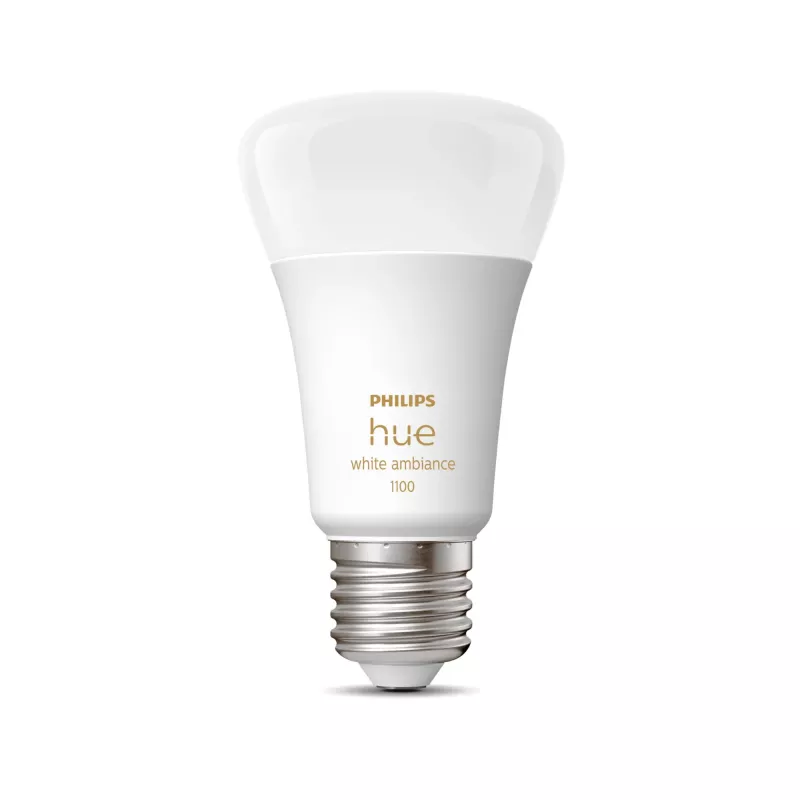 Philips Hue White ambience A60 – E27 älylamppu – 1100, älylamppu, Bluetooth/Zigbee, valkoinen, LED, E27, A60