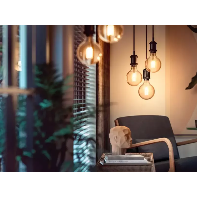 Älylamppu Philips 1 kpl:n pakkaus G93 E27 filamentti