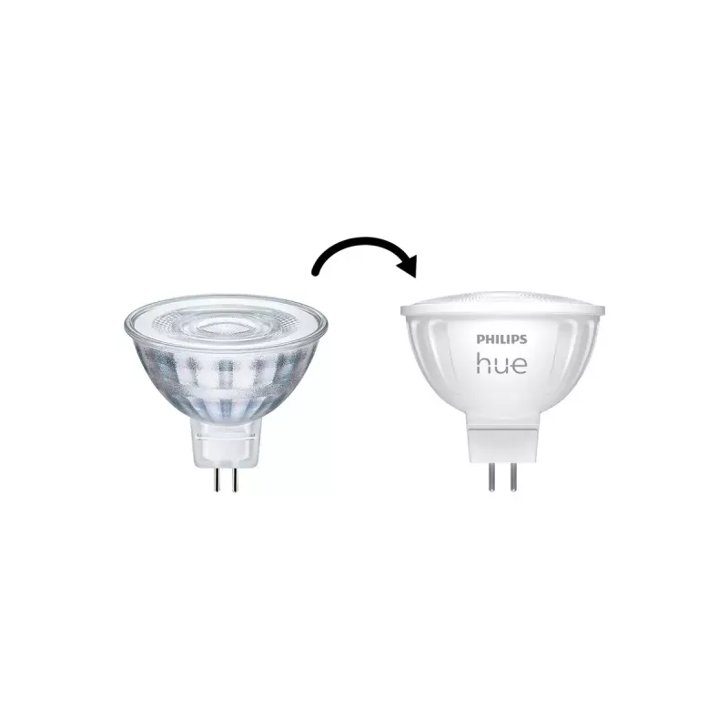 Philips Hue White and Colour Ambiance MR16 LED-lamppu, GU5.3, 12 V, 6,3 W, 400 lm, himmennettävä