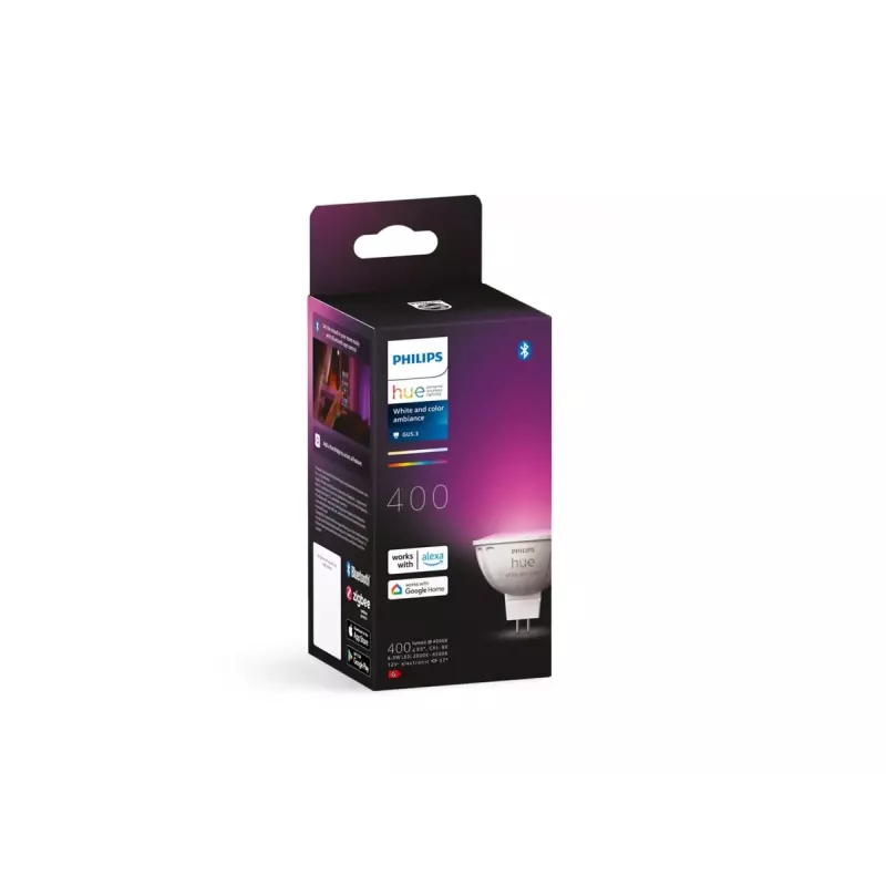Philips Hue White and Colour Ambiance MR16 LED-lamppu, GU5.3, 12 V, 6,3 W, 400 lm, himmennettävä