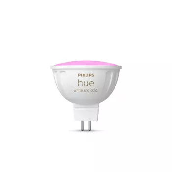 Philips Hue White and Colour Ambience MR16 älykäs valopiste, GU53, 6,3 W, Bluetooth/Zigbee