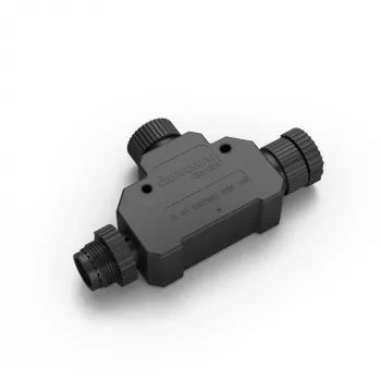 Philips T-pistoke LowVolt, liitäntämoduuli, musta, muovi, Philips, takapiha, etupiha, puutarha, terassi, IP67