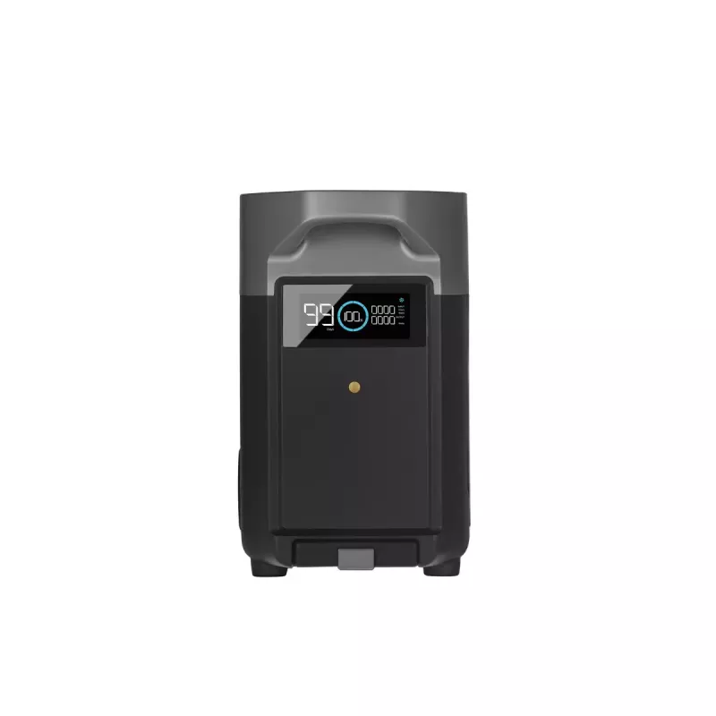 Akku 3600 Wh EcoFlow DELTA Pro — 39 kg, 635×285×416 mm, musta